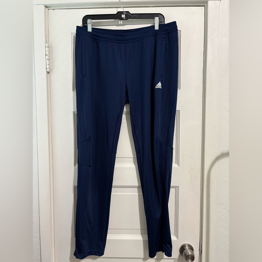 Adidas Navy track pants women’s xl